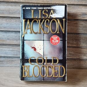 Lisa Jackson Cold Blooded Paperback Book